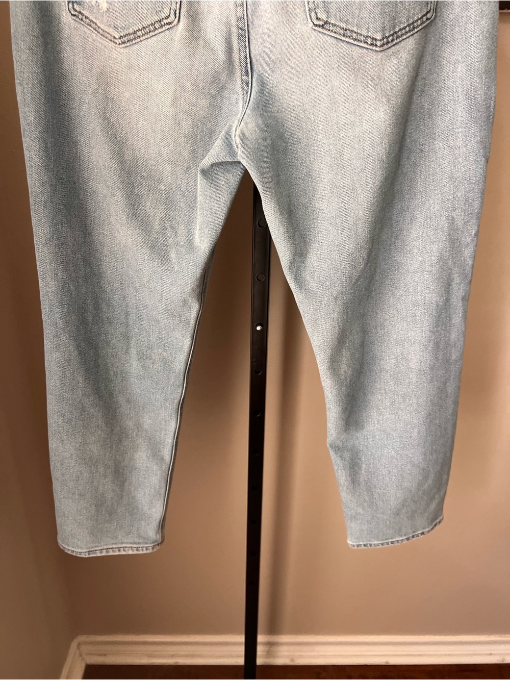 American Eagle Outfitters Light Blue Slim Straight Jeans stretch - Picture 8 of 9